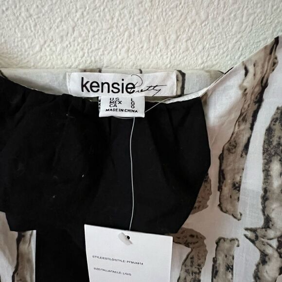 Kensie Women Draped Detail Tank Top size L - Picture 6 of 6